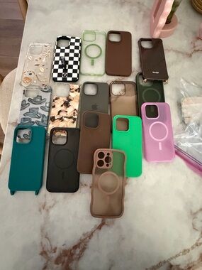 Includes all 16 iPhone 15 Pro Max Cases